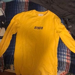Yellow long sleeve